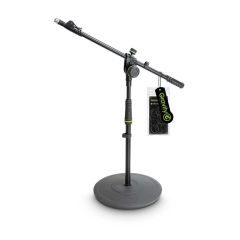 Gravity MS2222B Short Mic Stand with Telescopic Boom