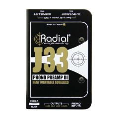 Radial J33 Active Turntable / Phono Preamp