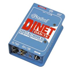 Radial DiNET DAN-TX 2-Channel Dante Audio Transmitter