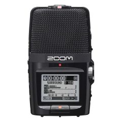The Zoom H2n Portable Recorder, front view