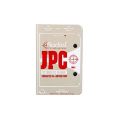 Radial JPC Stereo Balancing Active DI Box