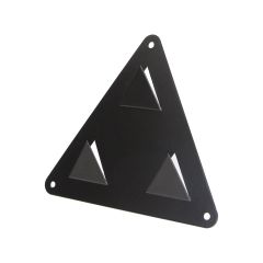 The black Studiospares Wall Clip / Impaler for Acoustic Panels
