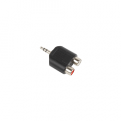 Stereo Mini Jack - 2x Phono Socket Adaptor
