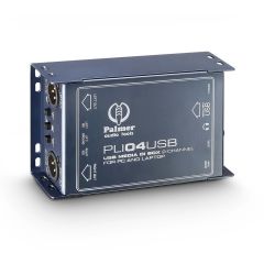 Palmer PLI04USB 2-Channel USB DI Box Line Isolator