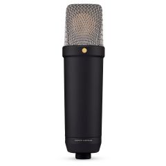 RODE NT1 5th Generation Black Studio Condenser Microphone front view