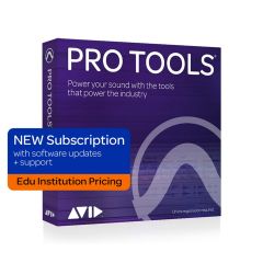 Avid Pro Tools 1-Year Subscription - Edu Institution