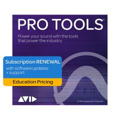 Avid Pro Tools 1-Year Subscription Renewal - Education