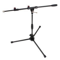 Short Mic Stand and Telescopic Boom by Trojan Pro